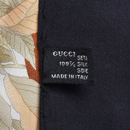 Gucci Silk Fruit Motif Square Scarf Multicolor 4 of 4