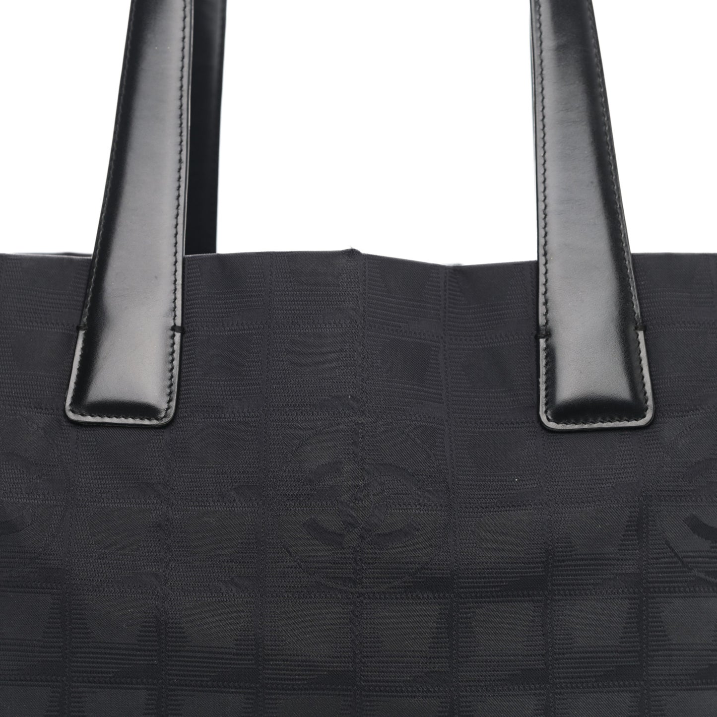 Nylon Small Travel Tote Black