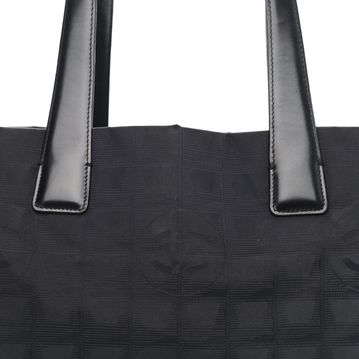Chanel Nylon Small Travel Tote Black 7 of 11