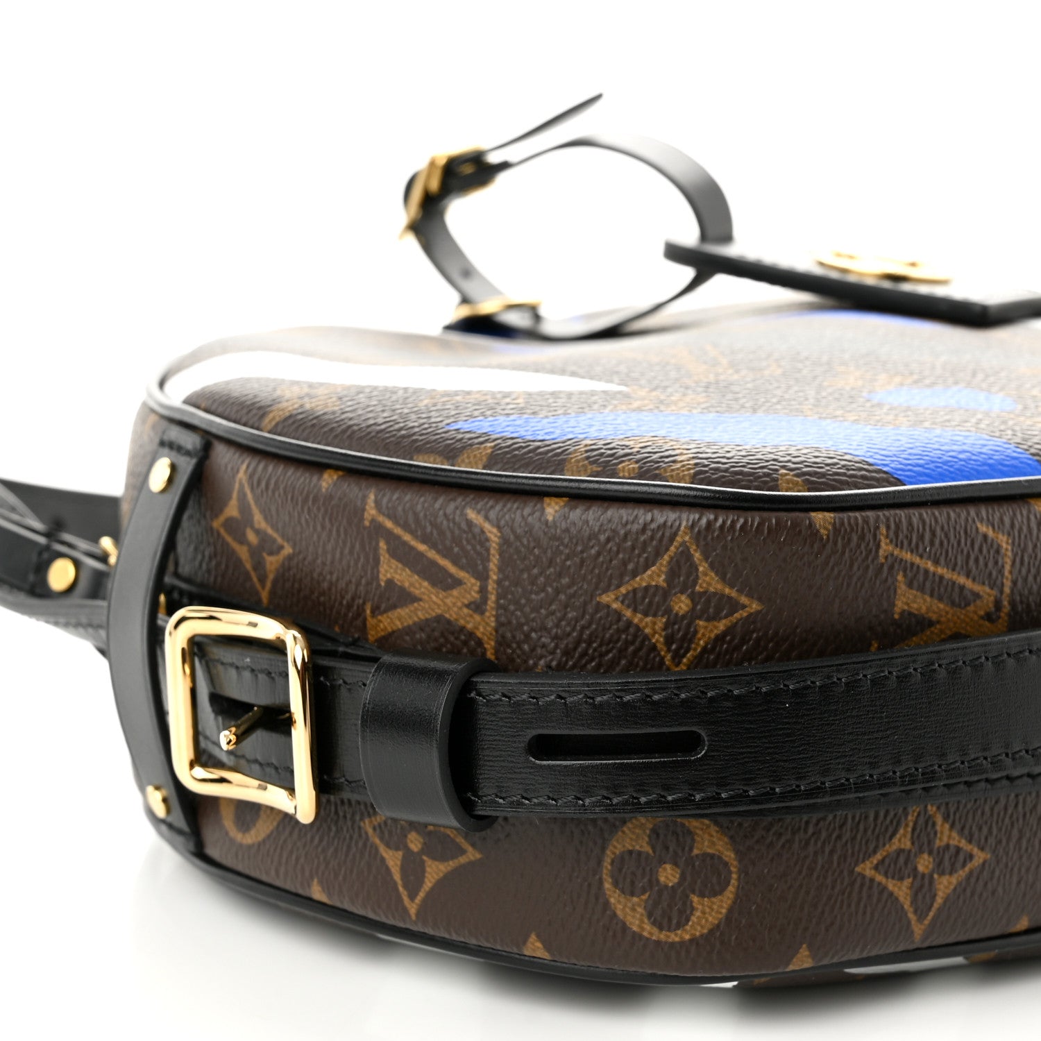 Louis Vuitton X LOL Monogram Boite Chapeau Souple Blue Silver 7 of 8