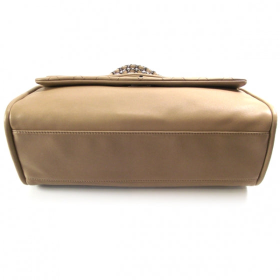 Chanel Lambskin Double Mademoiselle Jumbo Flap Beige 4 of 12