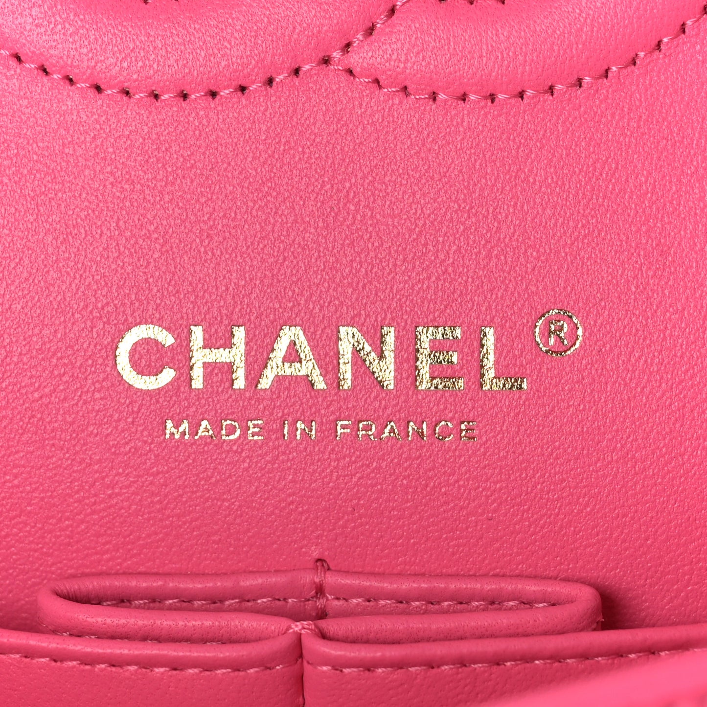 Caviar Quilted Medium Double Flap Pink