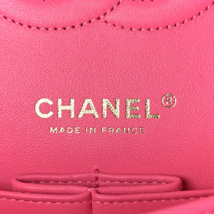 Chanel Caviar Quilted Medium Double Flap Pink 6 of 10