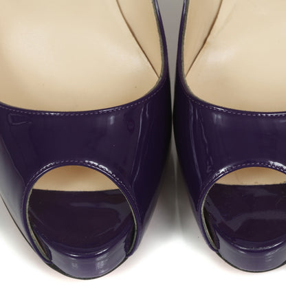 Christian Louboutin Patent Very Prive 120 Pumps 41 Purple 5 of 9