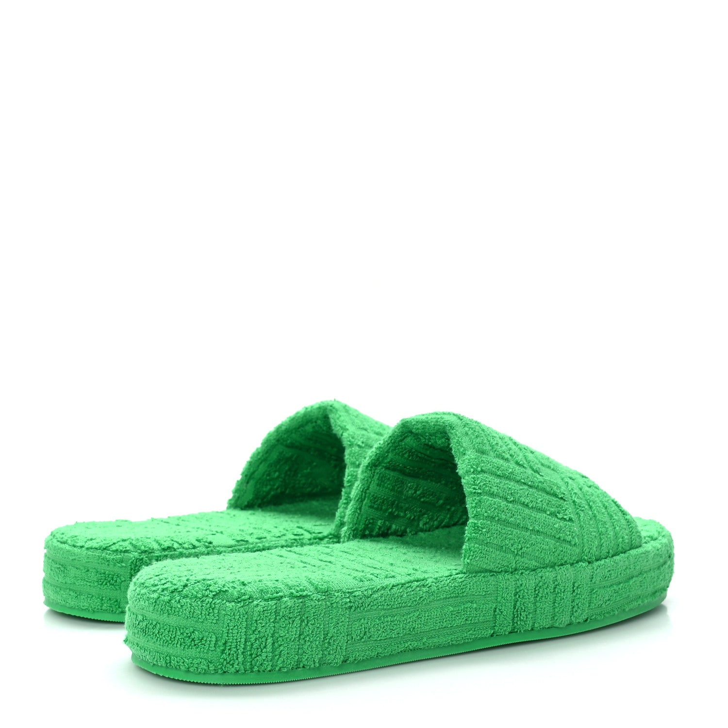 Bottega Veneta Resort Sponge Slides Mens Sandals 45 Grass 4 of 6