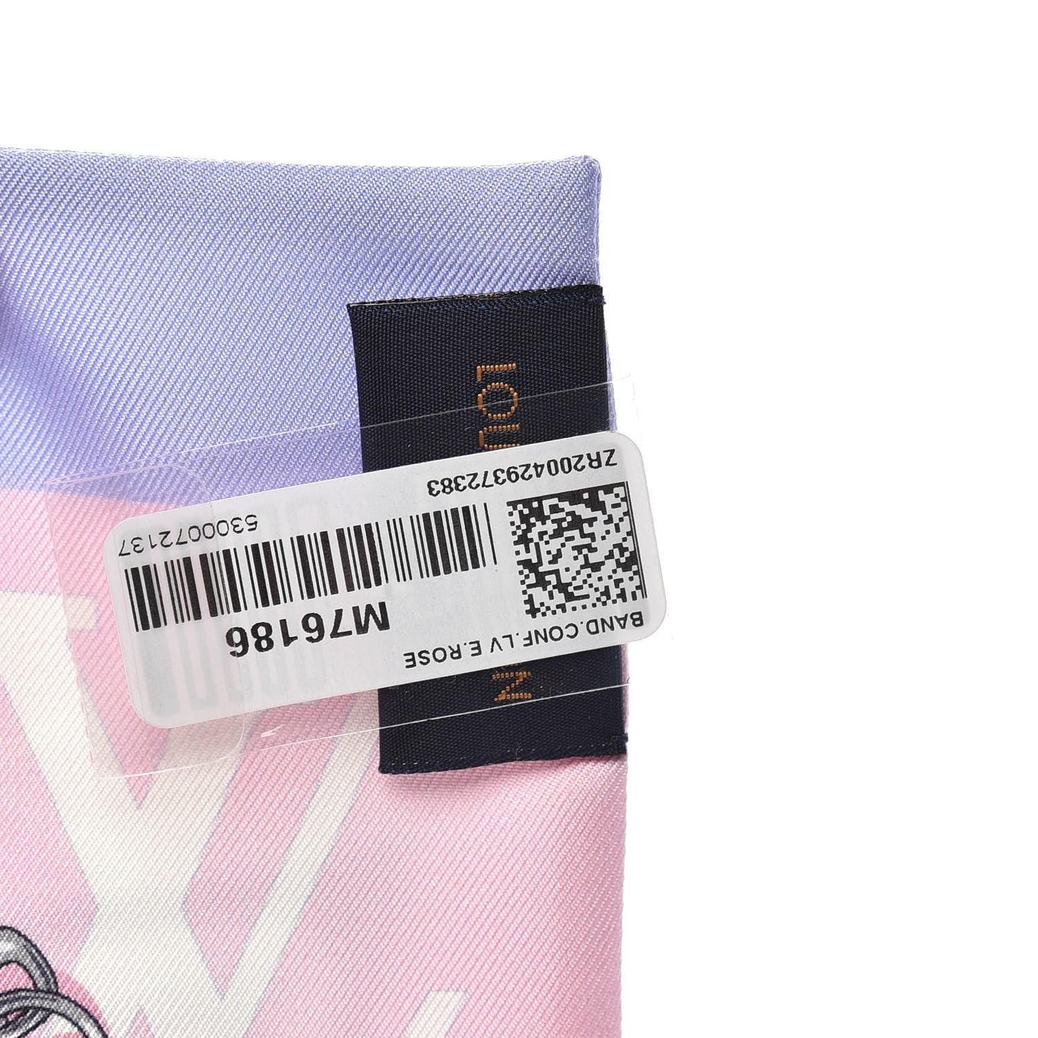 Louis Vuitton Silk Monogram Escale Confidential Bandeau Pink 4 of 4