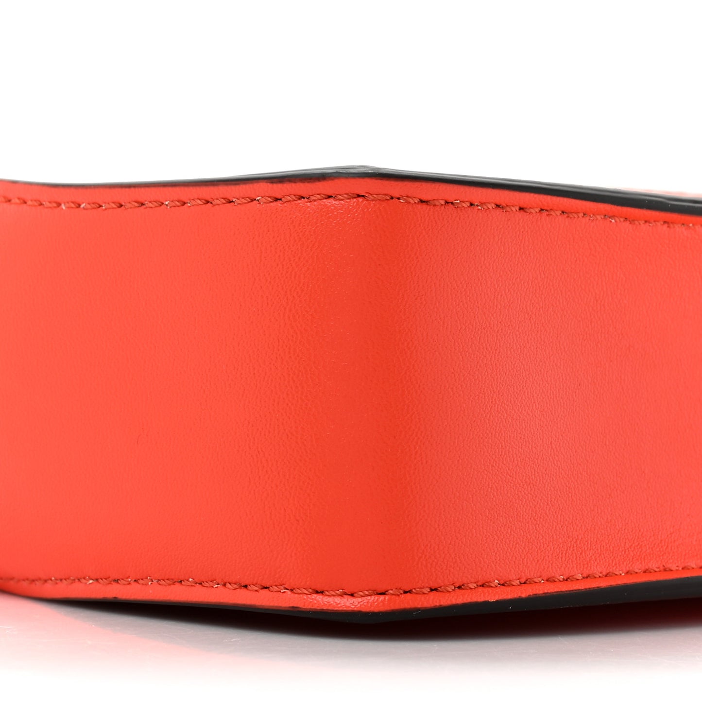 STELLA MCCARTNEY Eco Alter Nappa Perforated Logo Mini Crossbody Orange