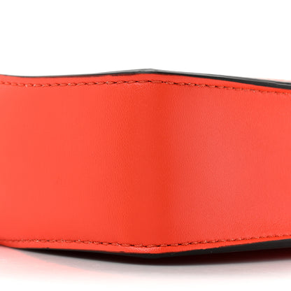 Stella McCartney STELLA MCCARTNEY Eco Alter Nappa Perforated Logo Mini Crossbody Orange 8 of 8