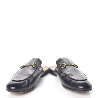 Gucci Calfskin Womens Princetown Slippers 38.5 Black 5 of 12