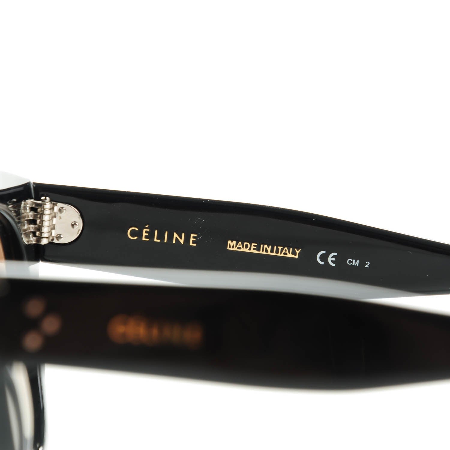 Celine New Audrey Sunglasses CL 41805/S Black 5 of 6
