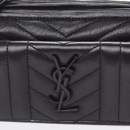 Saint Laurent Lambskin Matelasse Monogram East West Rider Bag Black 10 of 11