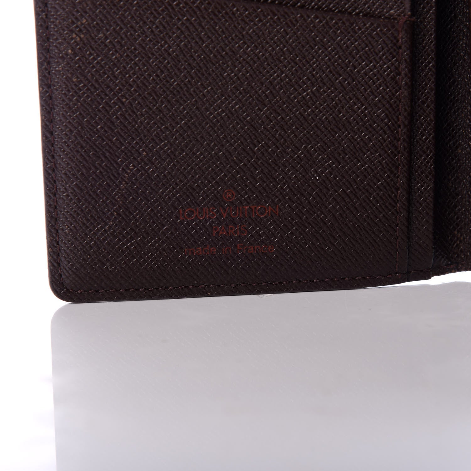 Louis Vuitton Damier Ebene Porte Valeurs Organizer Wallet 6 of 9