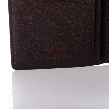 Louis Vuitton Damier Ebene Porte Valeurs Organizer Wallet 6 of 9