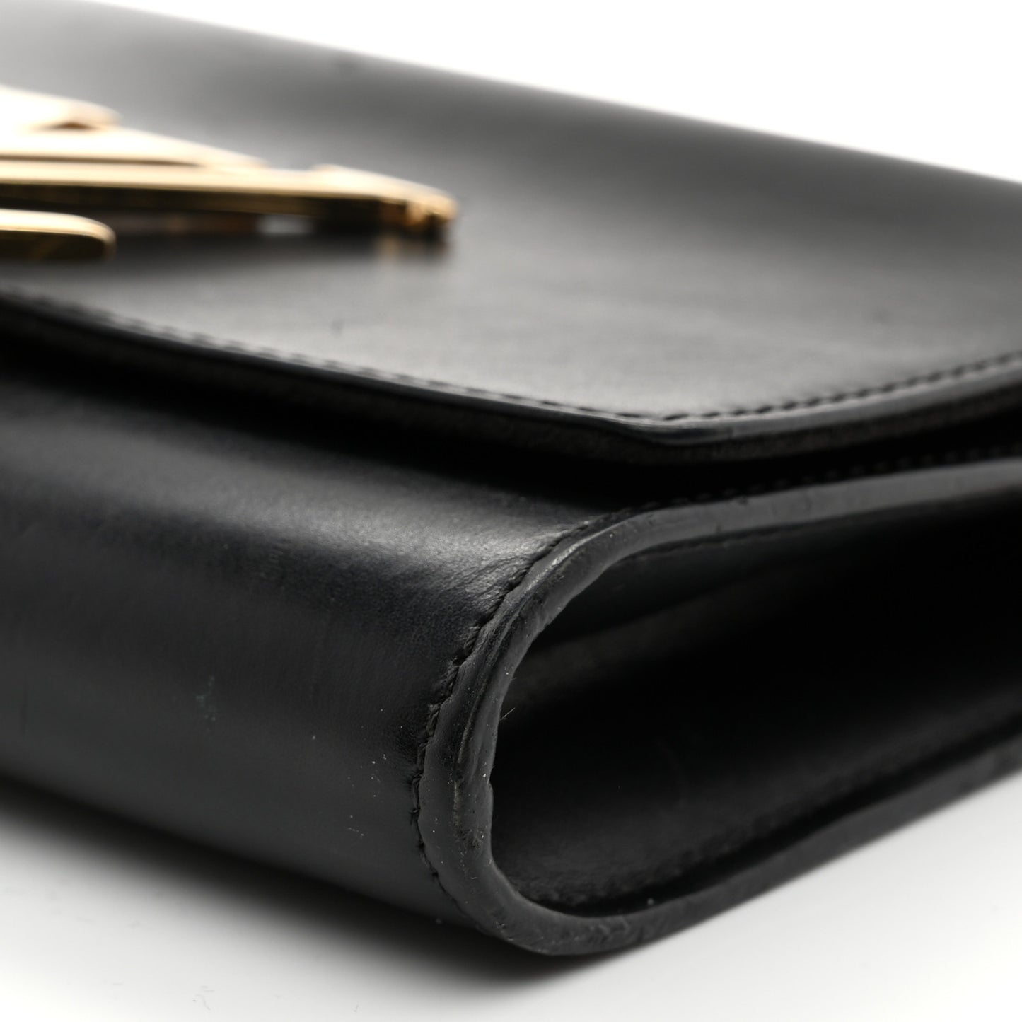 Calfskin Chain Louise MM Black