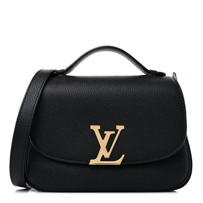 Louis Vuitton Grained Calfskin Vivienne NM Black 1 of 11