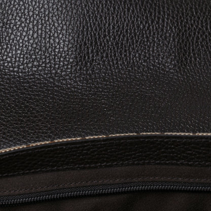 Gucci Monogram Large Flap Messenger Bag Beige Dark Brown 12 of 17