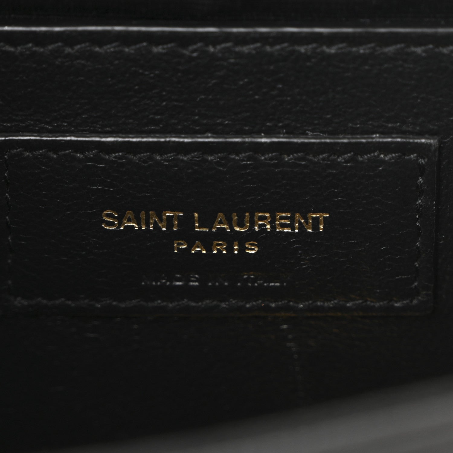 Saint Laurent Grain De Poudre Small Classic Monogram Kate Tassel Satchel Black 10 of 19