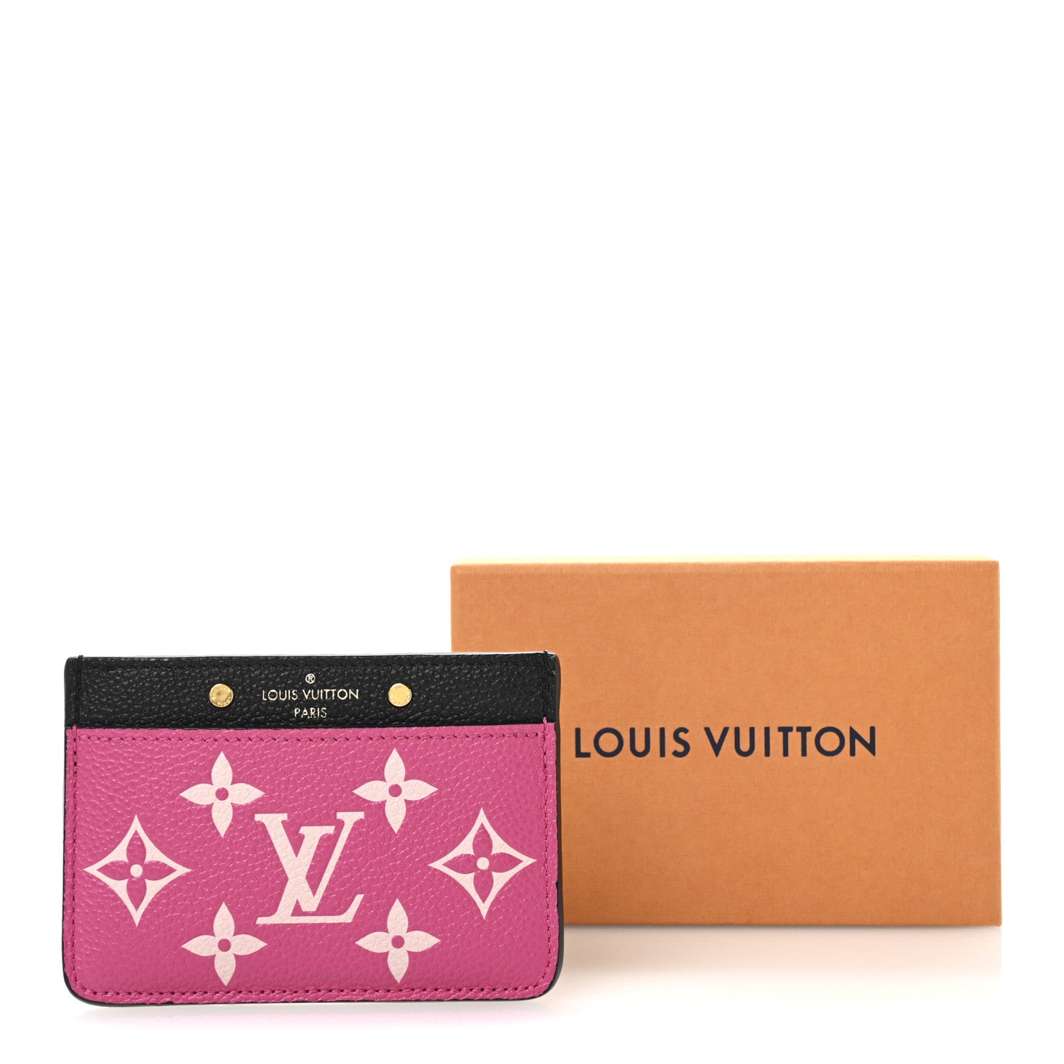 Louis Vuitton Empreinte Spring In The City Card Holder Black White Pink 7 of 7
