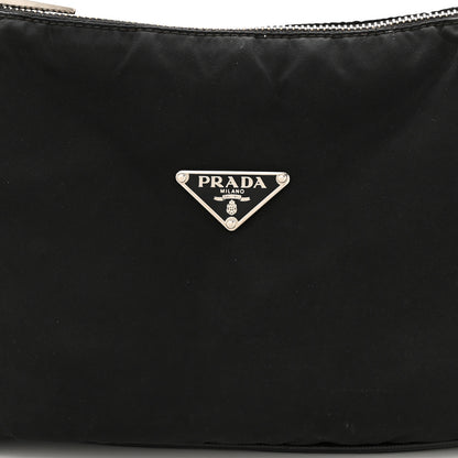 Prada Tessuto Nylon Shoulder Bag Black 8 of 12