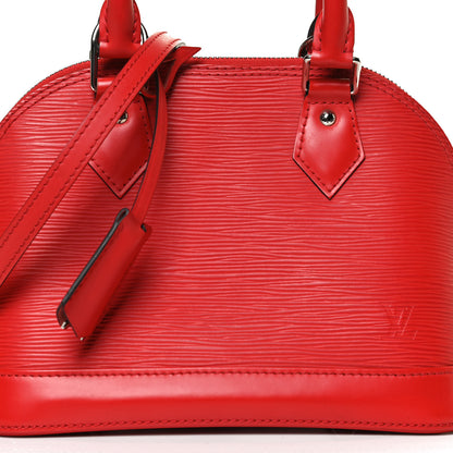 Louis Vuitton Epi Alma BB Coquelicot 8 of 12