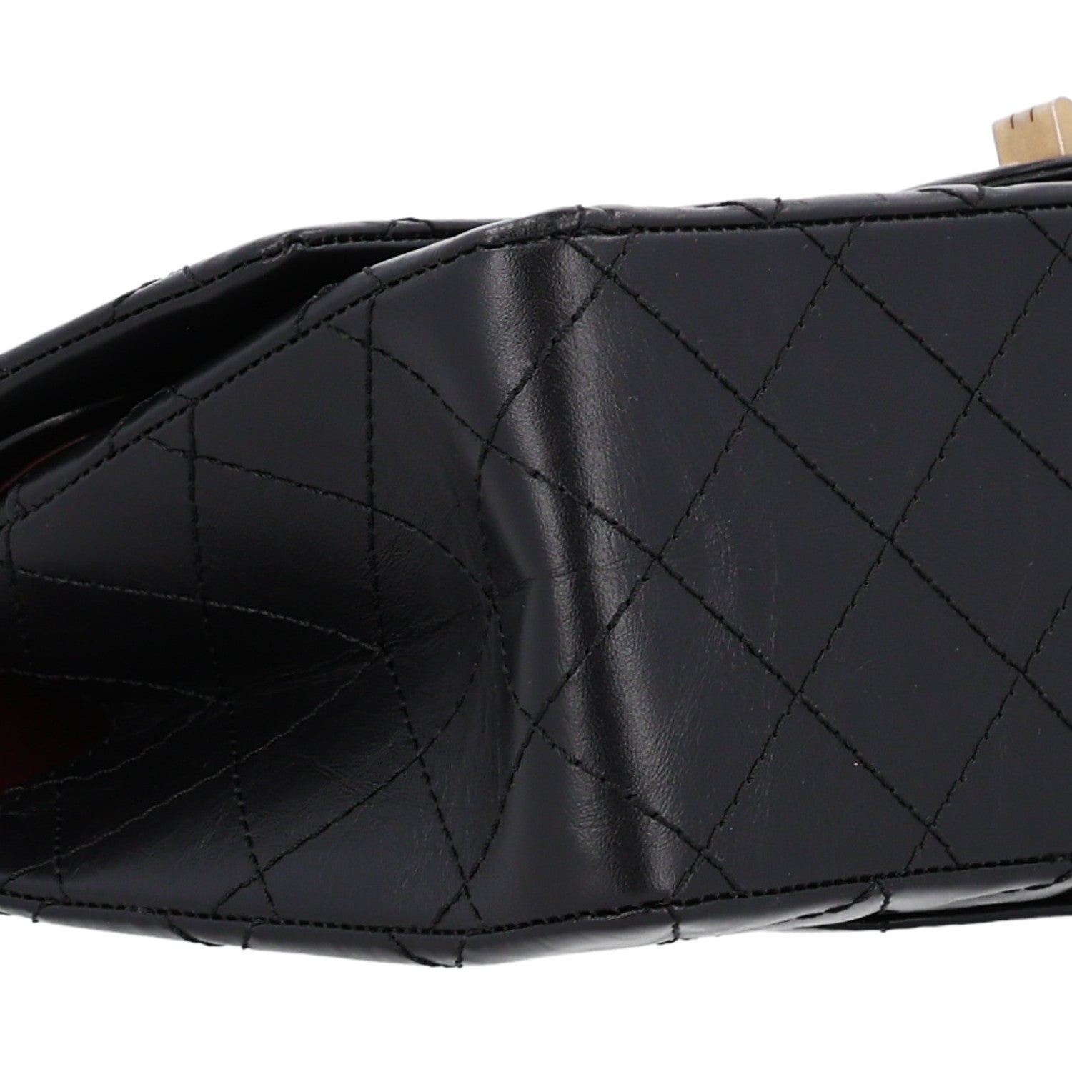 Chanel Aged Calfskin Quilted 2.55 Reissue 226 Flap Black 9 of 10