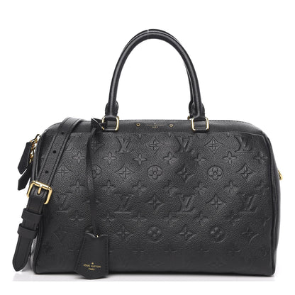 Louis Vuitton Empreinte Speedy Bandouliere 30 NM Black 1 of 13