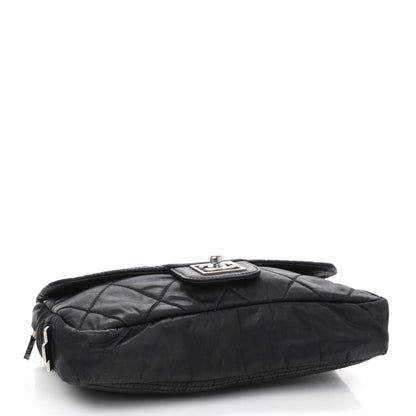 Chanel Nylon Ski Sport Flap Black 4 of 10