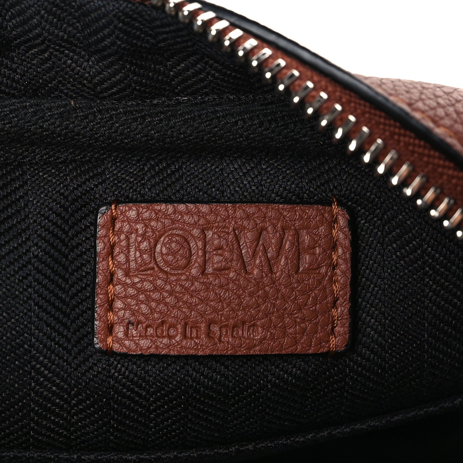 Loewe Soft Grained Calfskin XS Military Crossbody Cognac 5 of 7