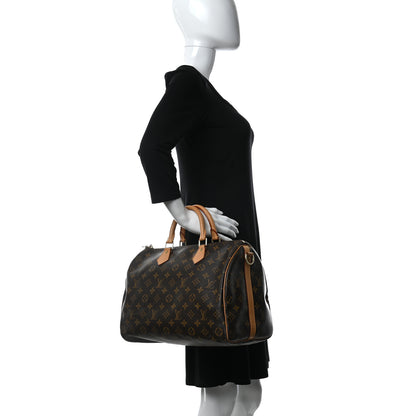 Louis Vuitton Monogram Speedy Bandouliere 35 2 of 12