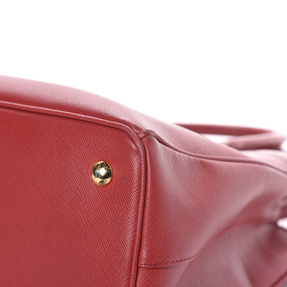Prada Saffiano Lux Medium Tote Fuoco 11 of 19