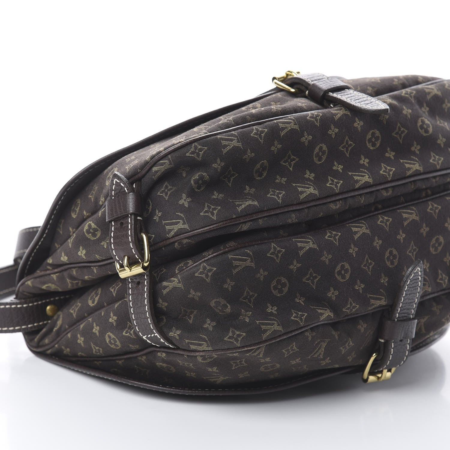 Louis Vuitton Monogram Mini Lin Saumur Ebene 5 of 8