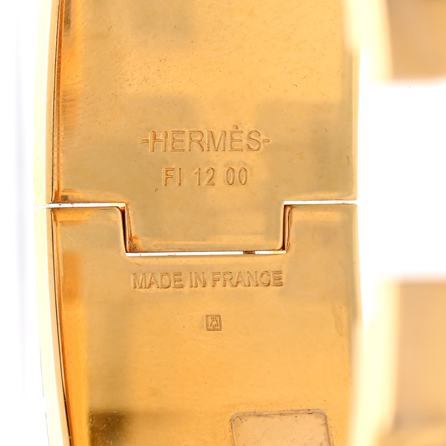 Hermes Enamel Wide Clic Clac H Bracelet GM Rose Dragee 3 of 4