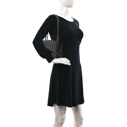 Chanel Caviar Quilted Medium Double Flap Black 2 of 10