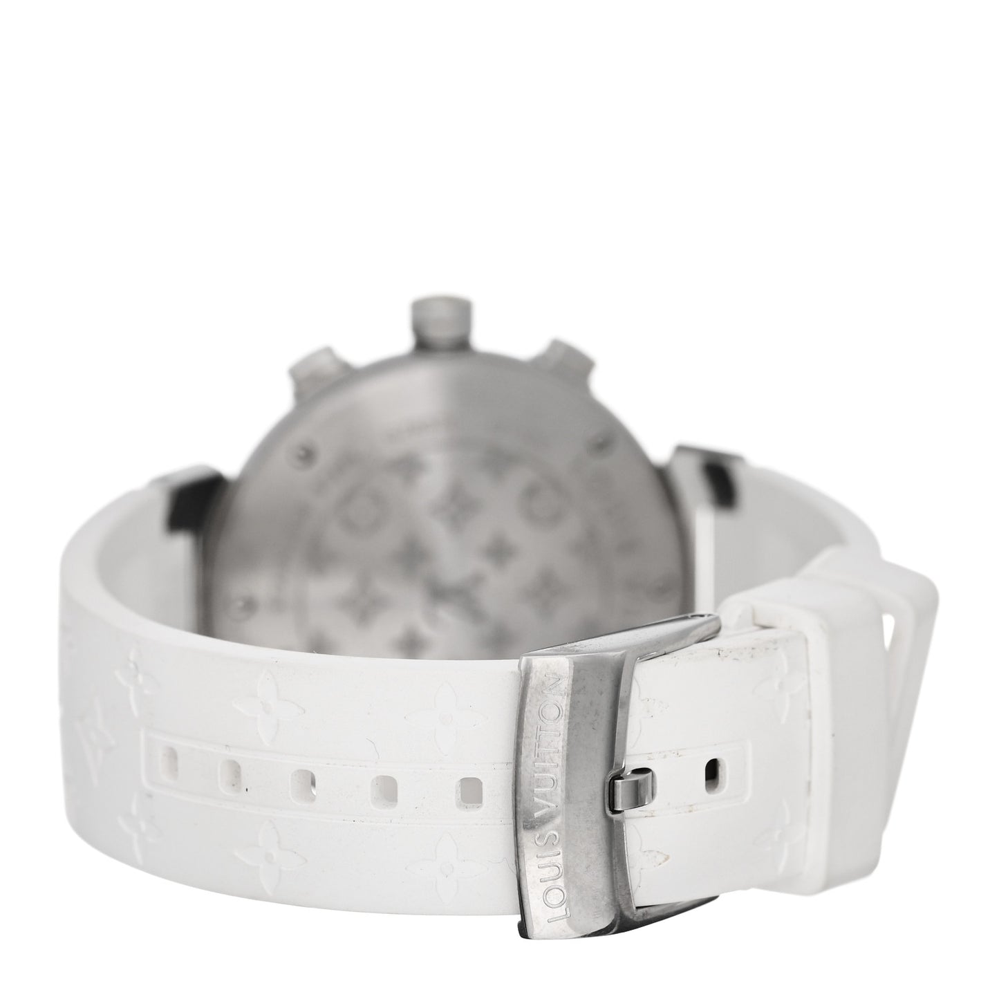 Stainless Steel Rubber Mother of Pearl 34mm Tambour Lovely Cup Quartz Watch