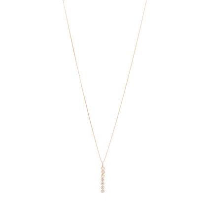 Parker & West by FASHIONPHILE 18K Yellow Gold Diamond 1.00ctw Magnetic Pendant Necklace 1 of 7
