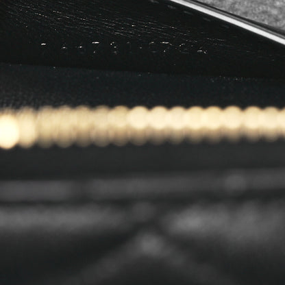 Saint Laurent Lambskin Quilted Mini Gaby Vanity Case Black 7 of 13