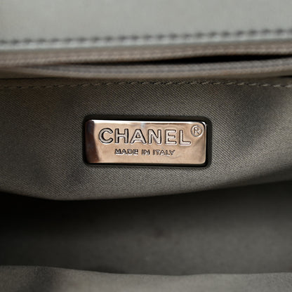 Chanel Sequin Mini Square Flap Silver 6 of 12