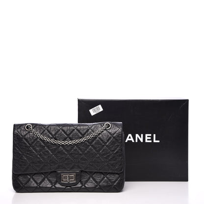Chanel Aged Calfskin Quilted 2.55 Reissue 227 Flap Black 9 of 9