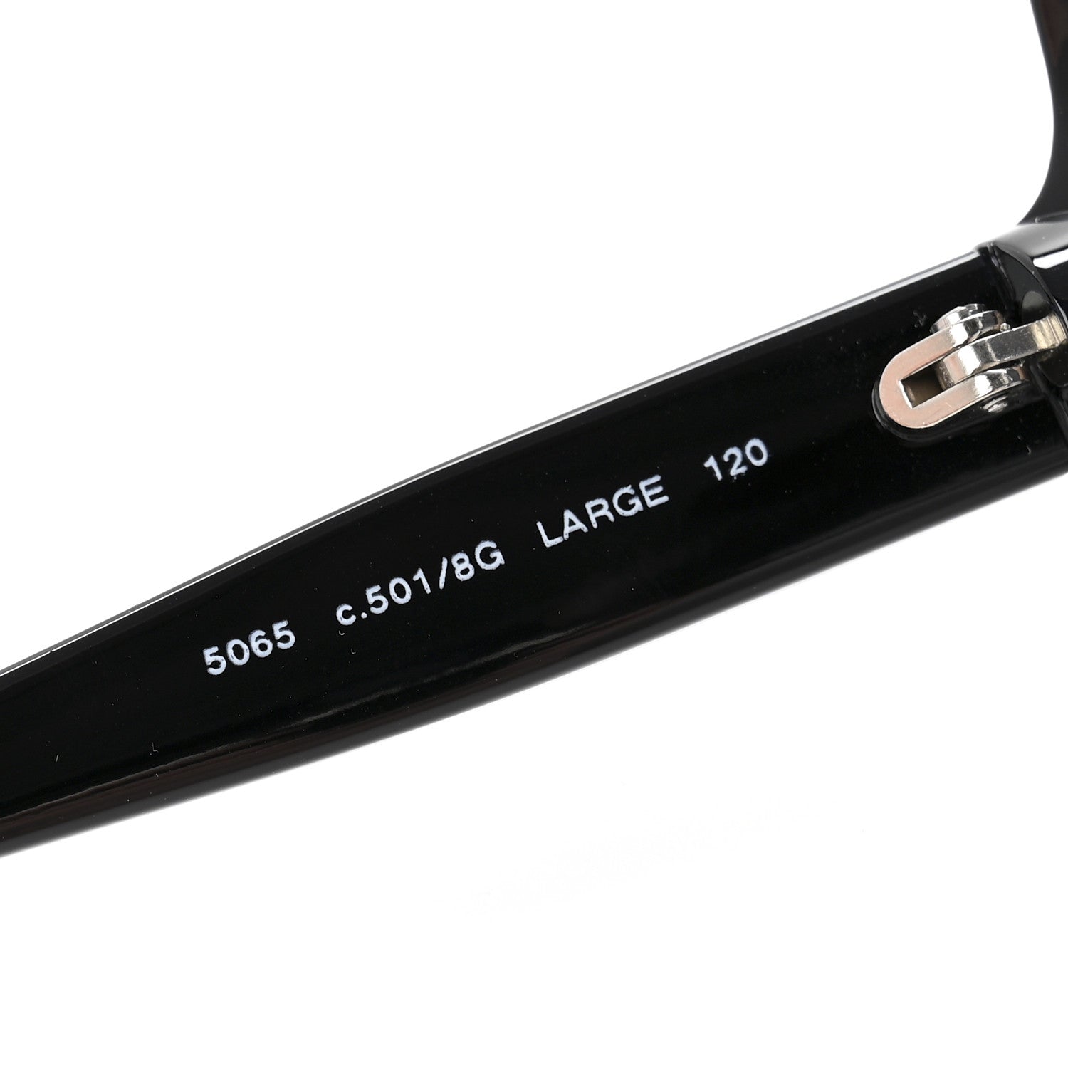 Chanel Acetate CC Logo Sunglasses 5065 Black 6 of 8