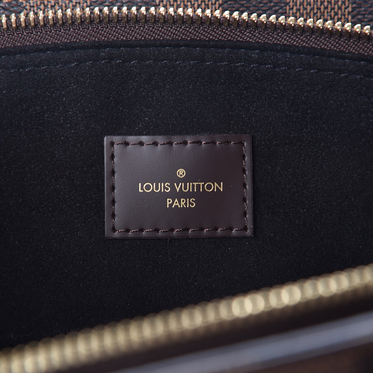 Cuir Taurillon Damier Ebene Normandy Black