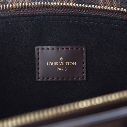 Louis Vuitton Cuir Taurillon Damier Ebene Normandy Black 8 of 9