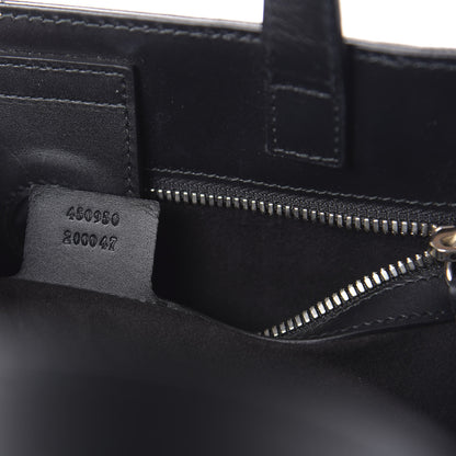 Gucci GG Supreme Monogram Caleido Web Vertical Tote Black 9 of 10