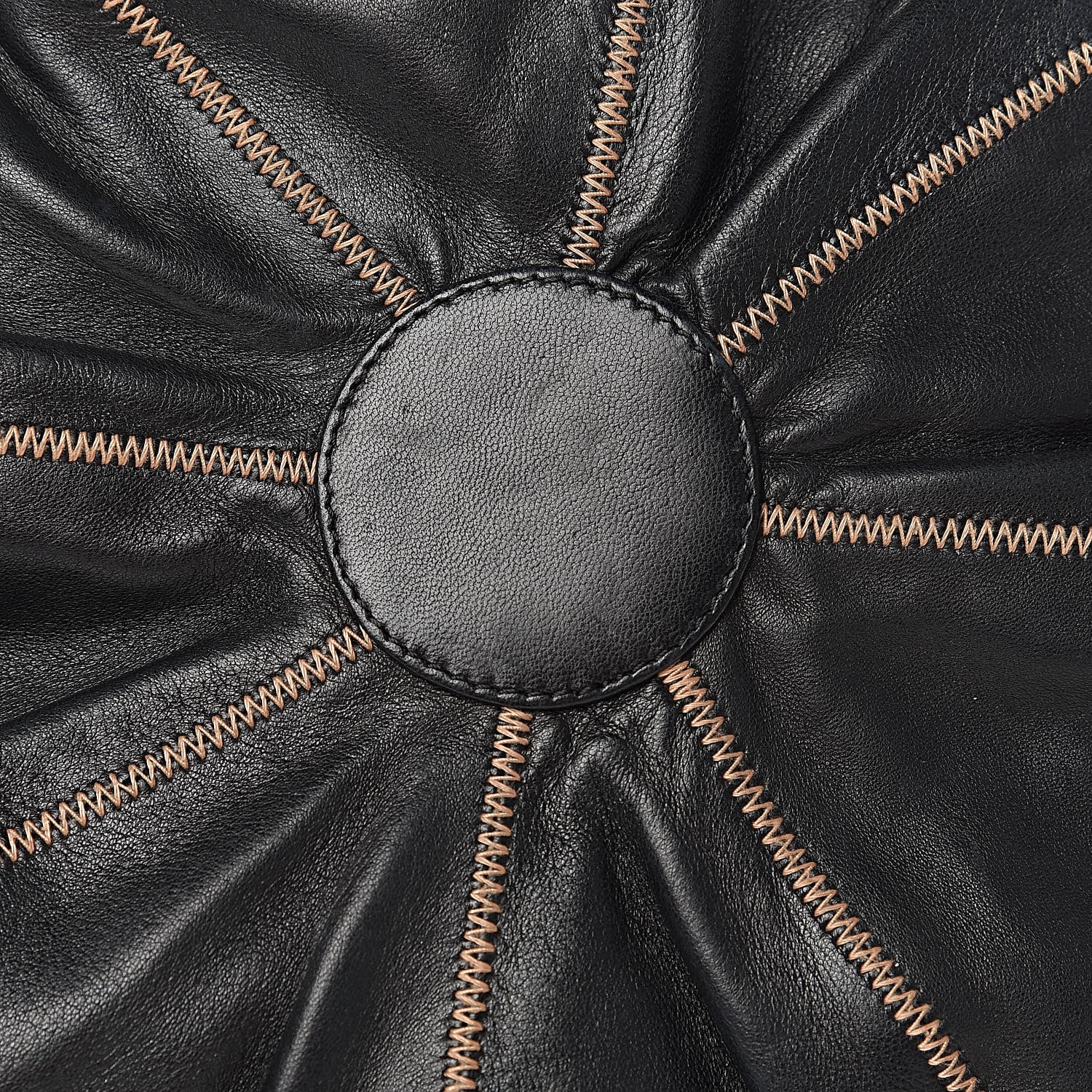 Chanel Lambskin Satin Reversible Sac Cordon Black 15 of 15