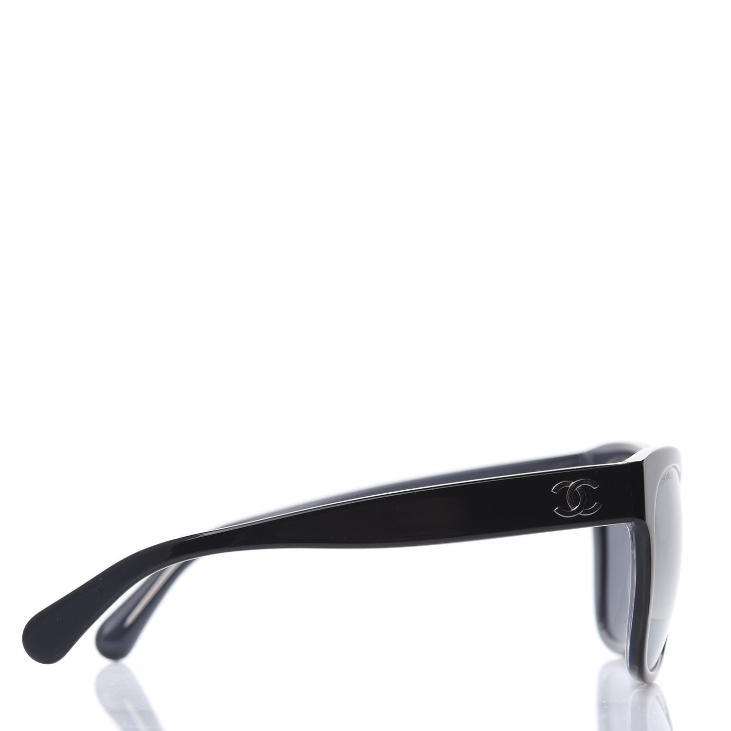 Acetate Square CC Sunglasses 5380 Black