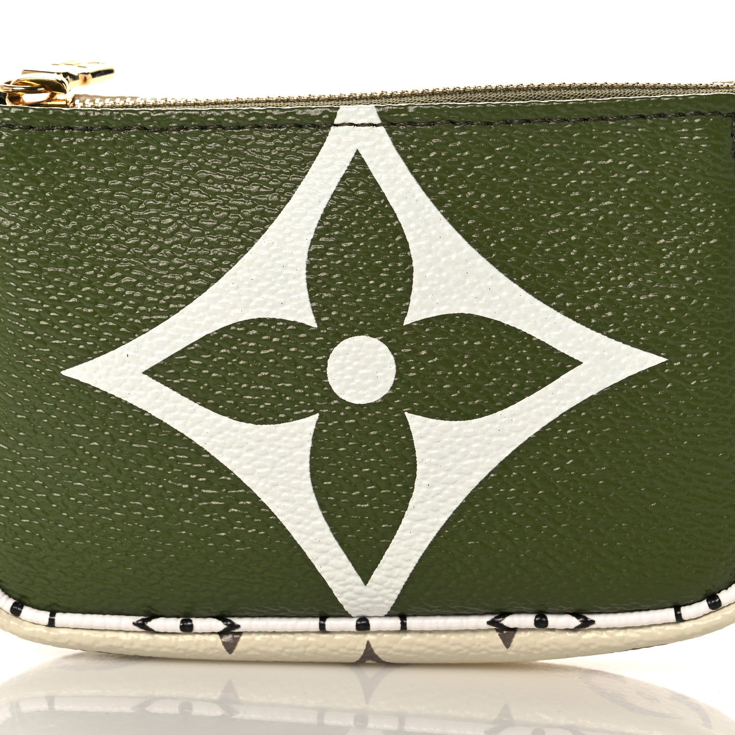 Louis Vuitton Monogram Giant Micro Pochette Accessories Kaki White 8 of 11