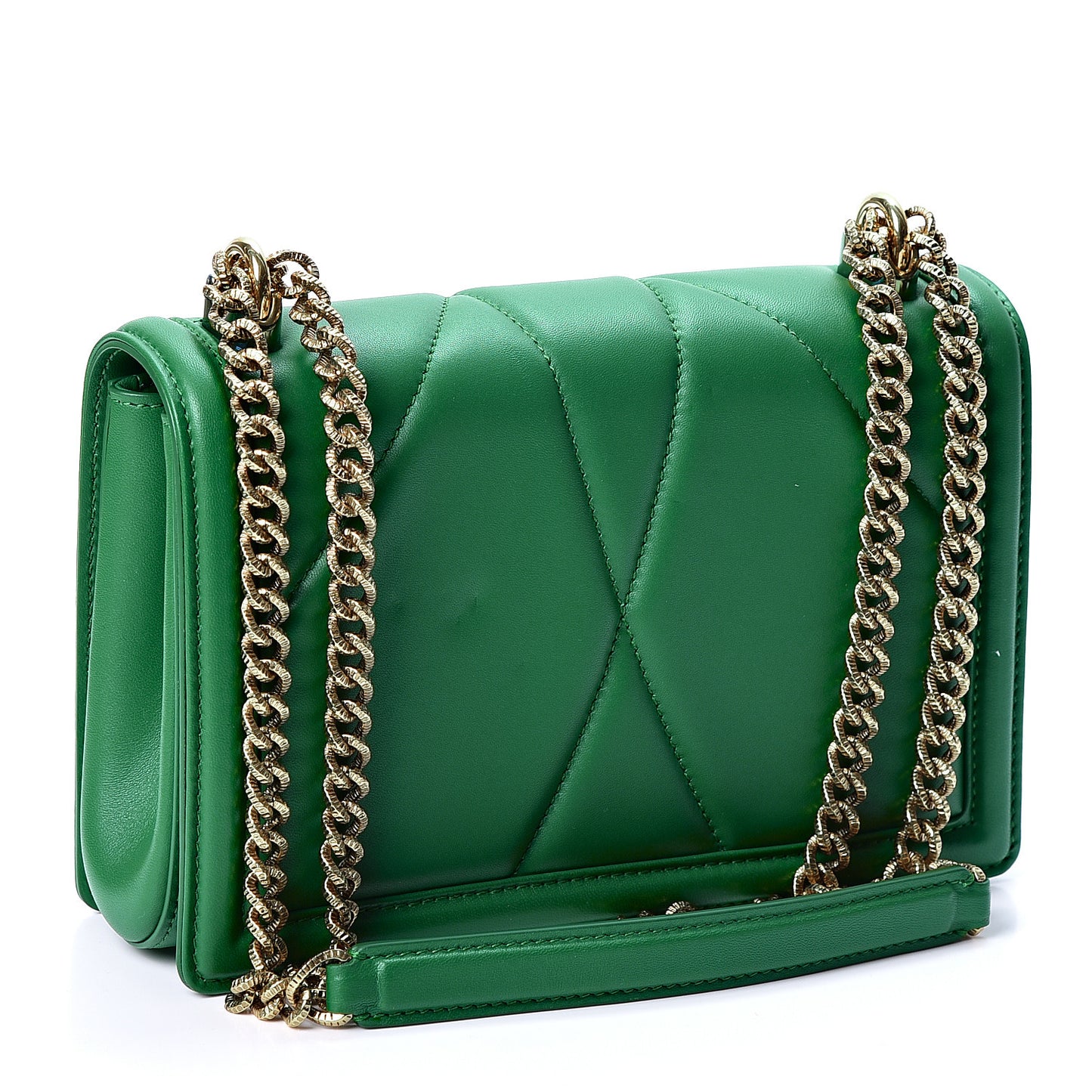 Nappa Devotion Crossbody Bag Green