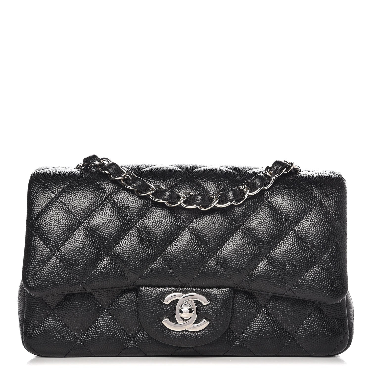Chanel Caviar Quilted Mini Rectangular Flap Black 1 of 7