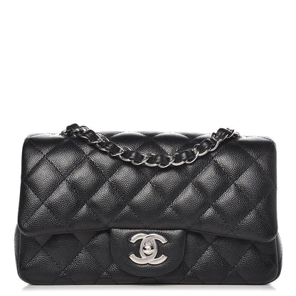 Chanel Caviar Quilted Mini Rectangular Flap Black 1 of 7