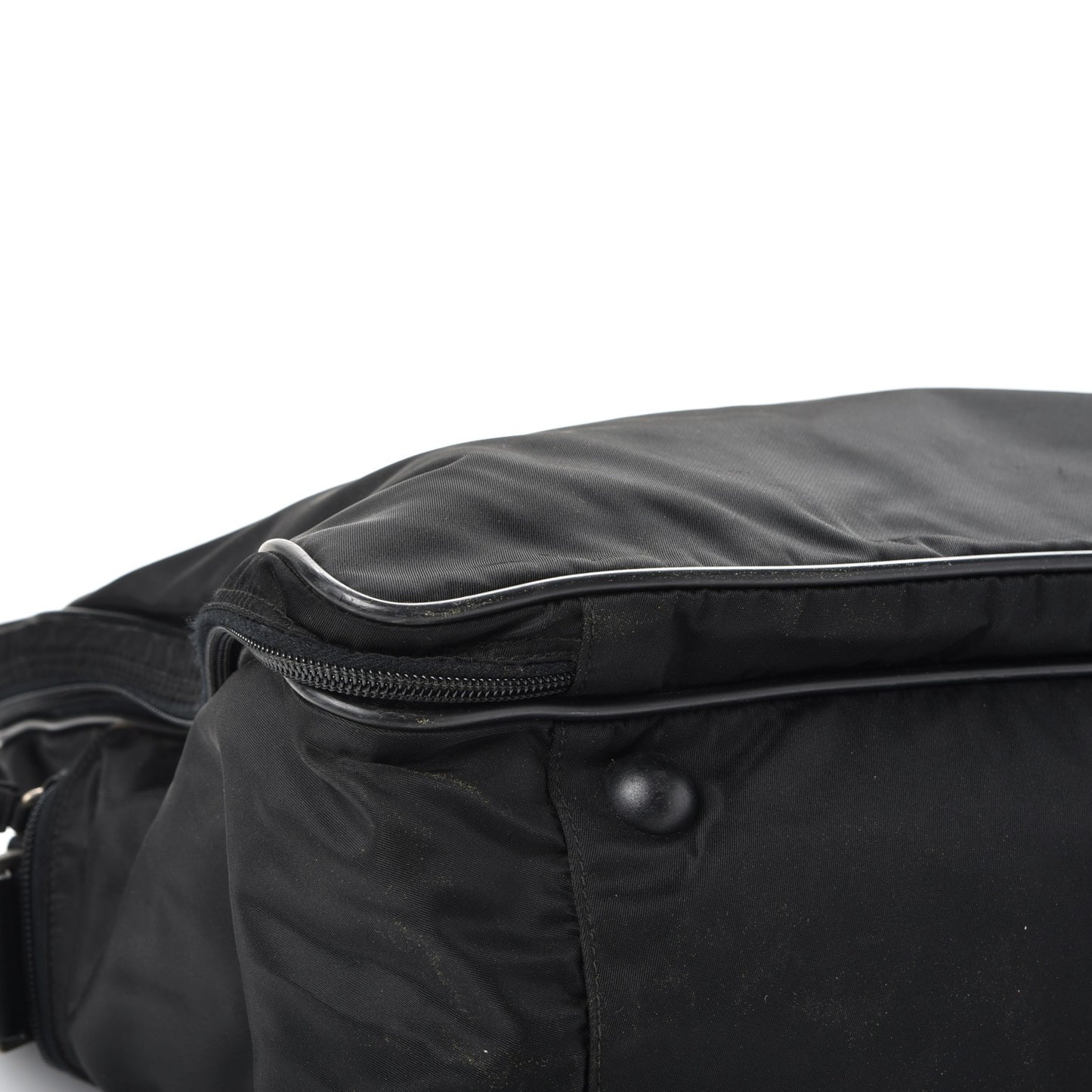 Tessuto Nylon Travel Bag Nero Black