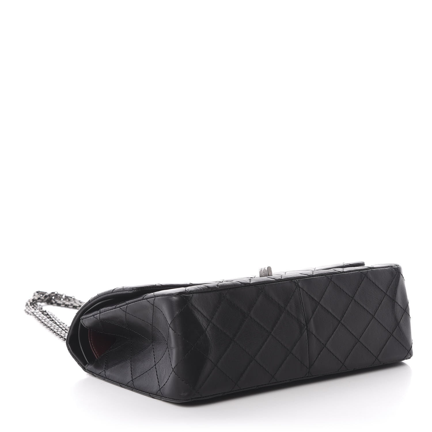 Chanel Aged Calfskin Quilted 2.55 Reissue 226 Flap Black 5 of 13